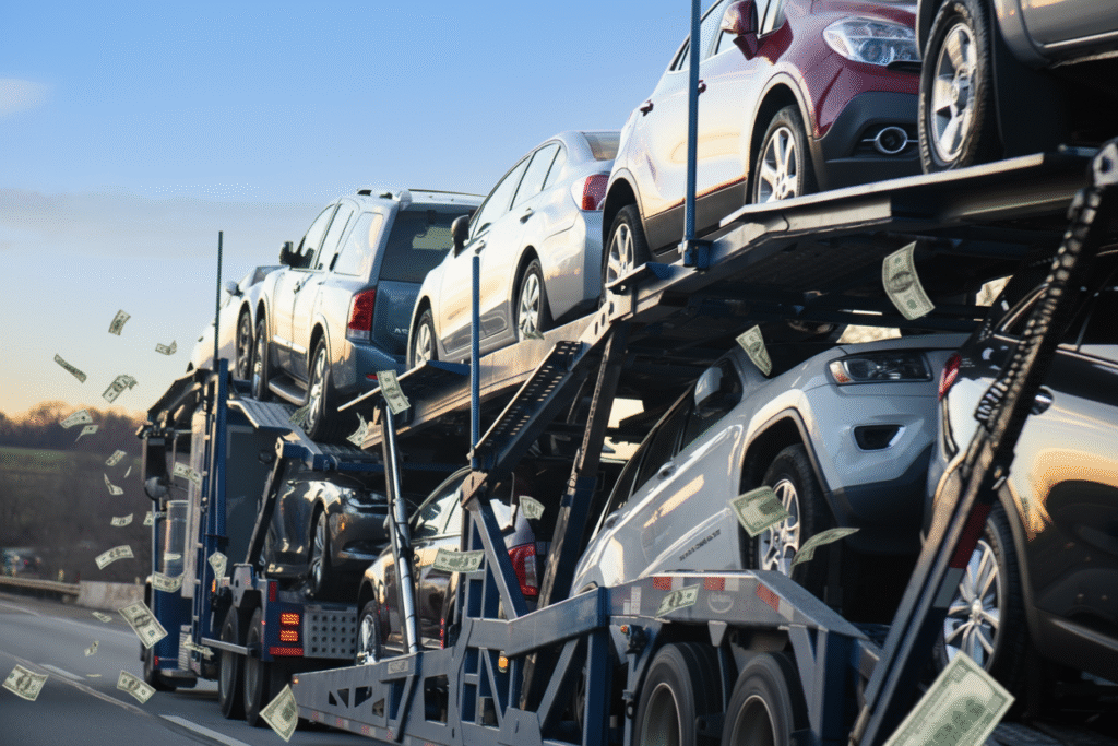 How much is it to ship a car across the state