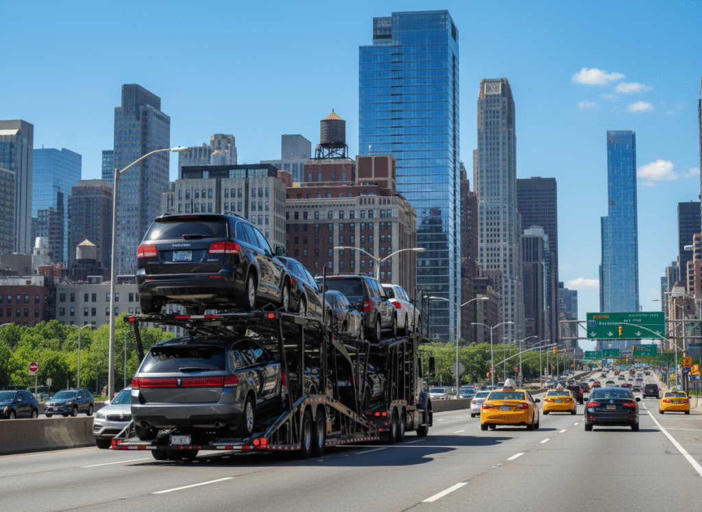 ship a car to nyc best routes and rates
