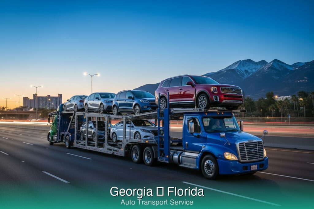 Ship car from Georgia to Florida - SpeedyWay Auto Transport