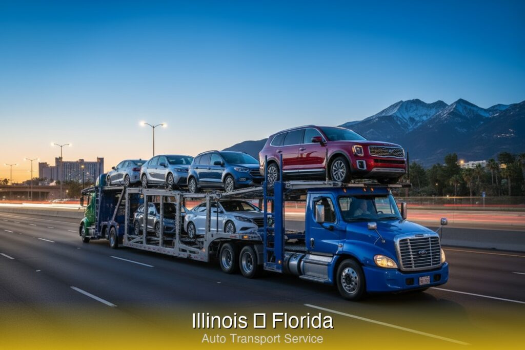 Ship car from Illinois to Florida - SpeedyWay Auto Transport