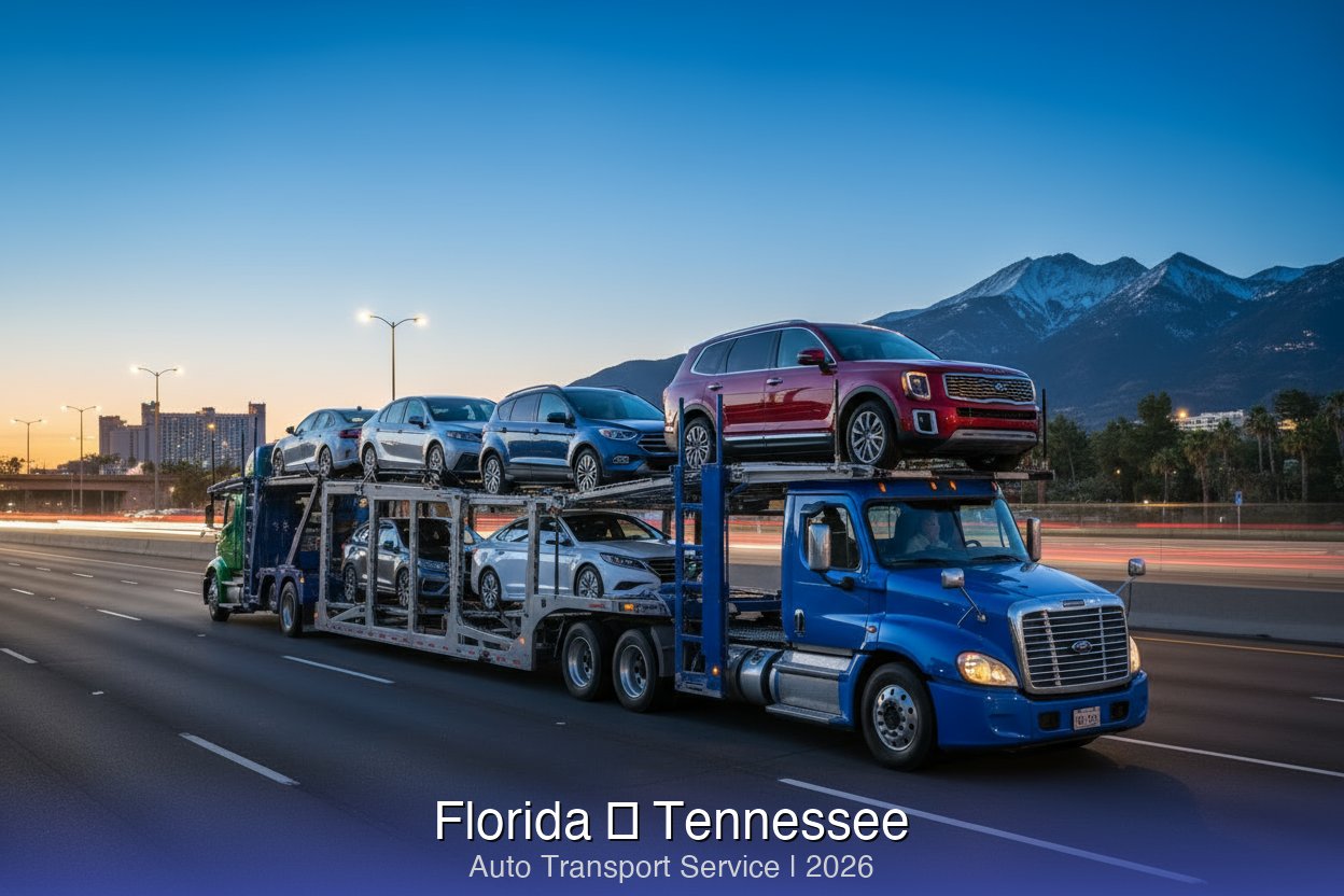 Ship car from Florida to Tennessee - Auto transport service 2026
