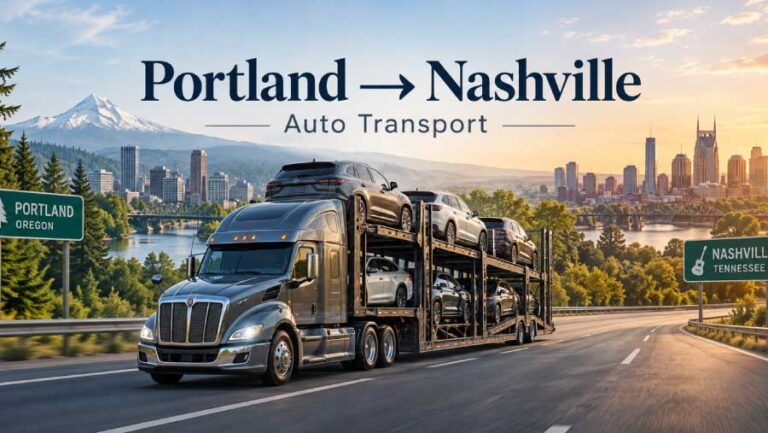 Portland to Nashville auto transport